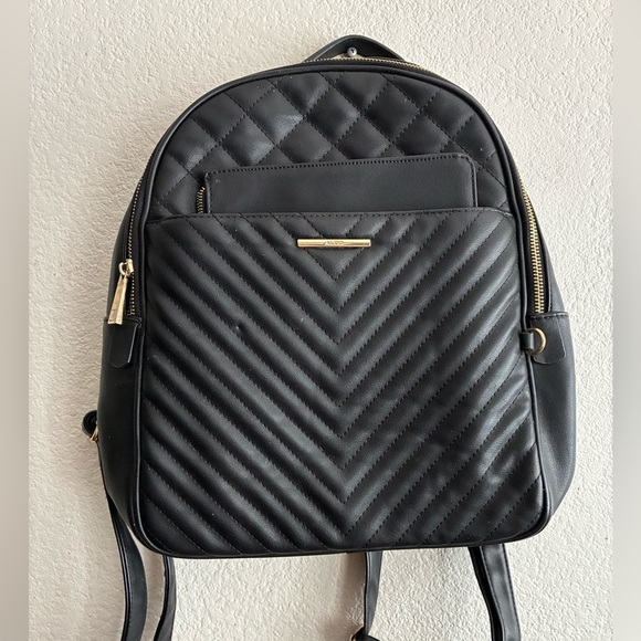 Aldo Elegant Black Backpack - Picture 4 of 16